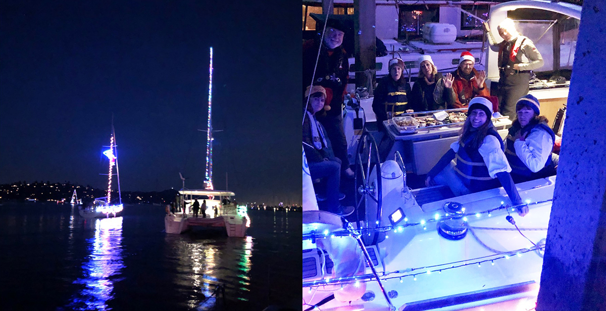 Sausalito Lighted Boat Parade Club Sails Banner.jpg Modern Sailing